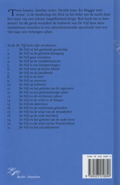 De Vijf 10 op trektocht / De Vijf serie / 10 achterkant