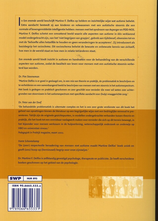 Een vreemde wereld achterkant