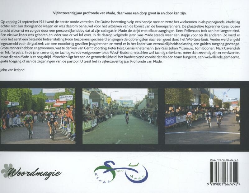 Profronde van Made achterkant