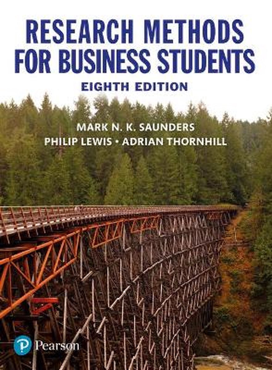 Research Methods For Business Students