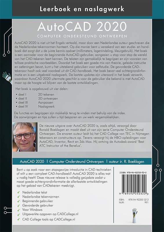 AutoCAD 2020 achterkant