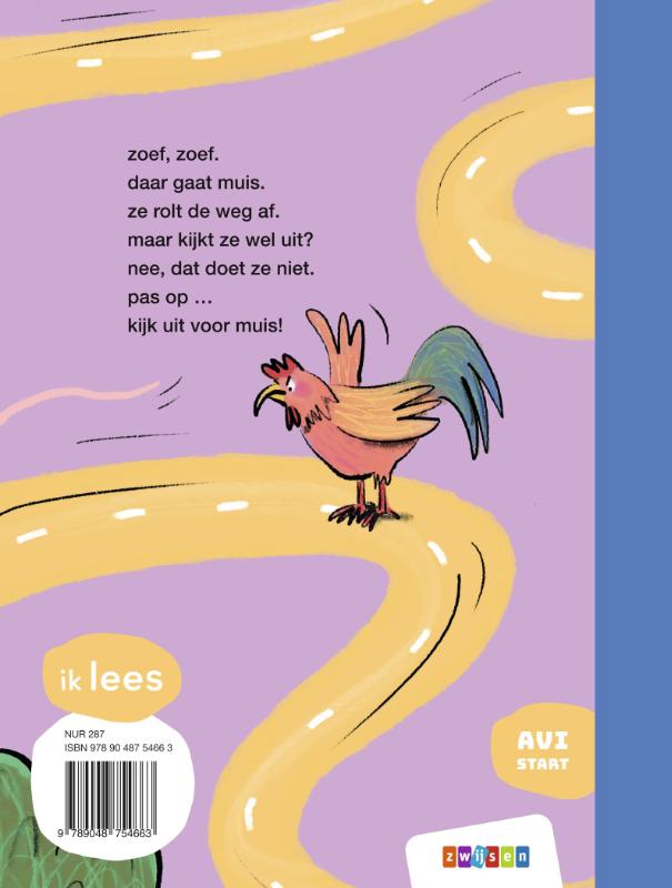 kijk uit voor muis! / ik lees achterkant