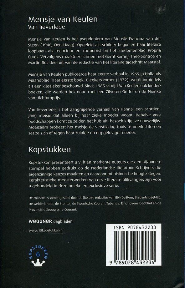 Van lieverlede / Kopstukken / 6 achterkant