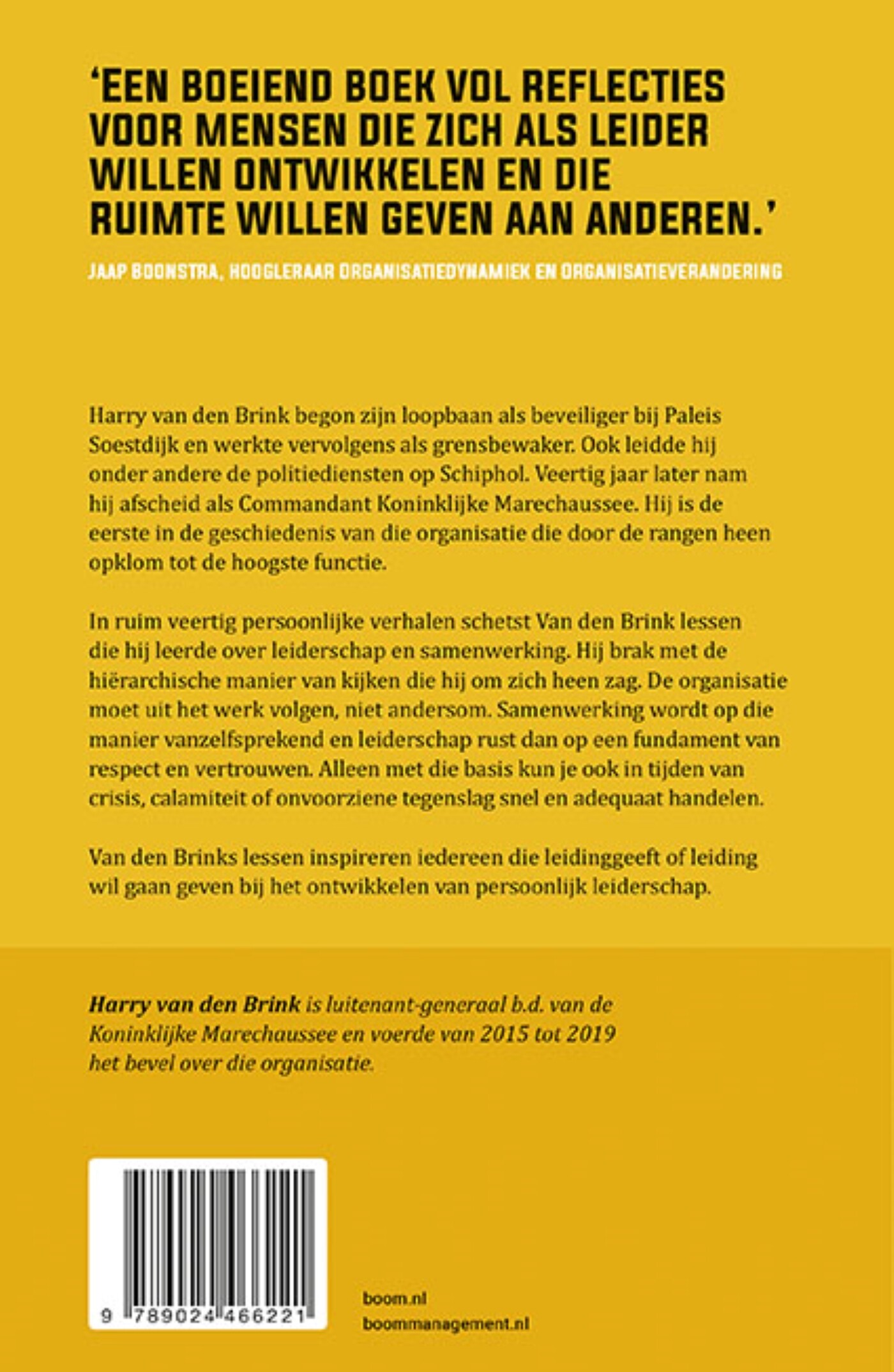 Leiderschap door de rangen heen achterkant
