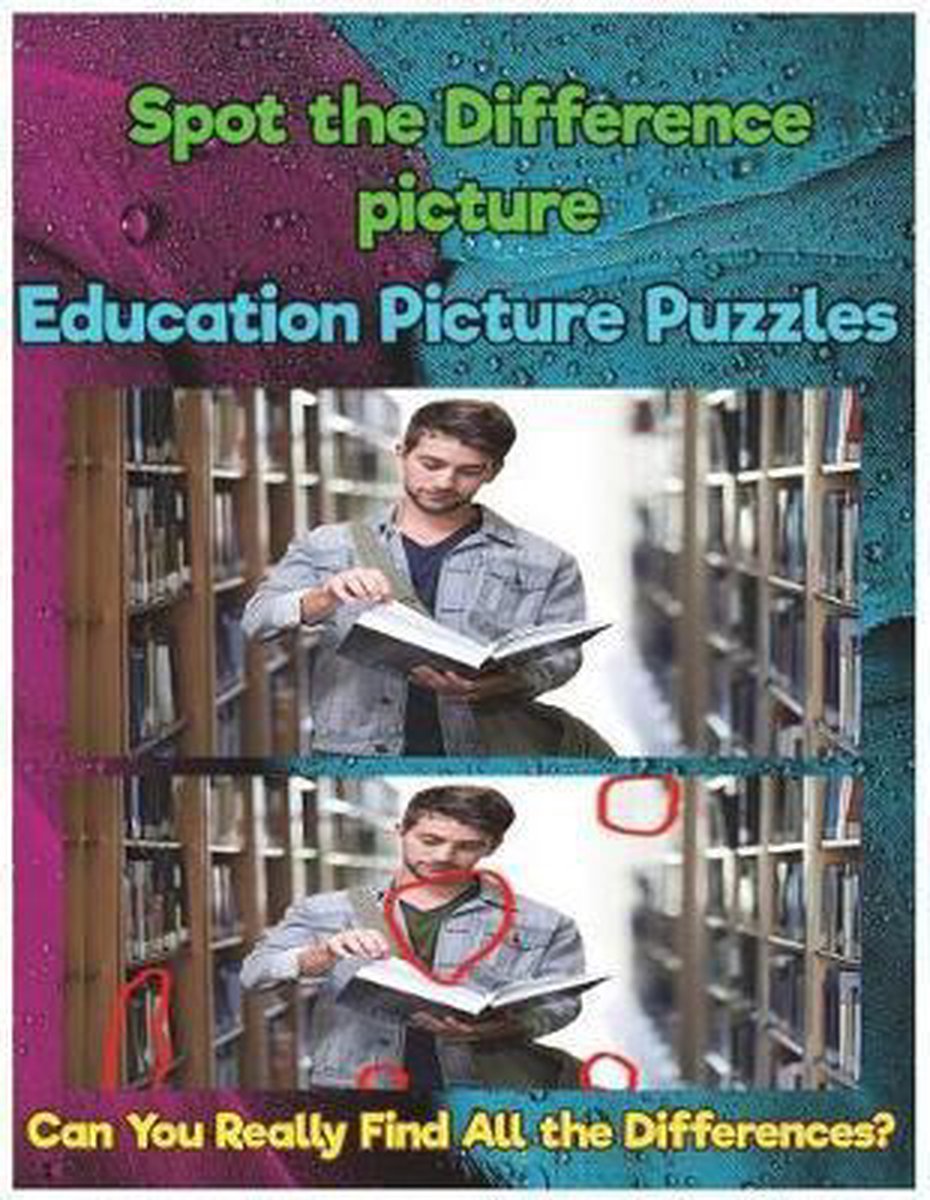 Spot the Difference picture Education Picture Puzzles