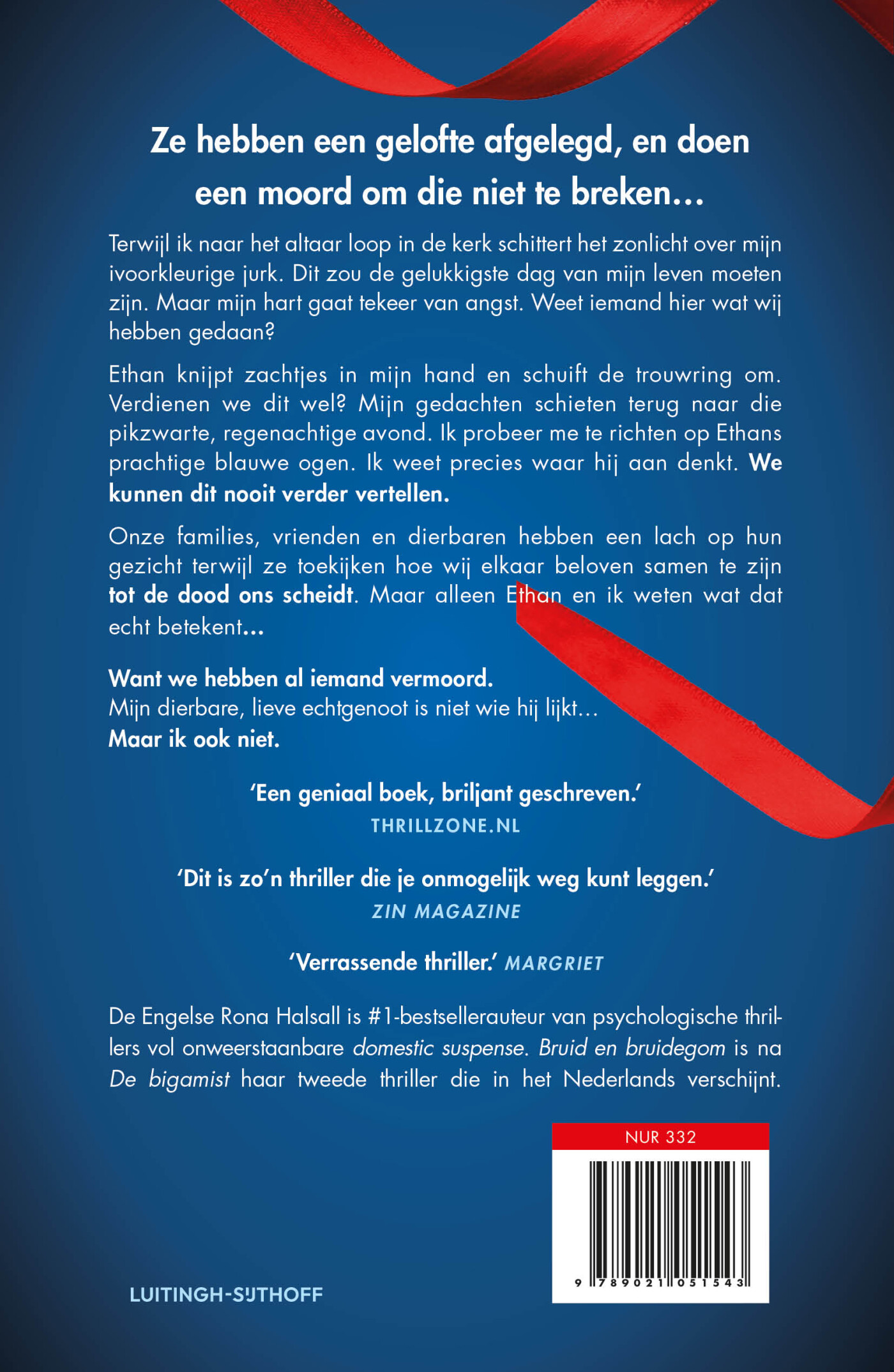 Bruid en bruidegom achterkant