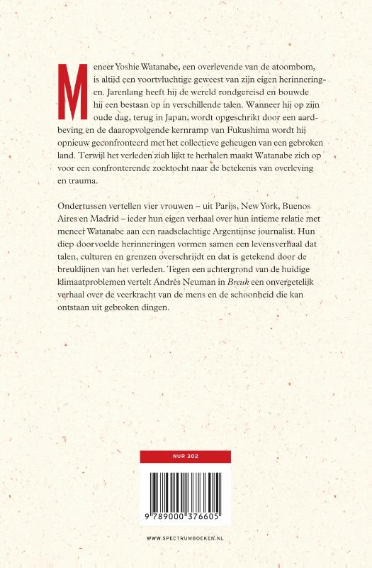 Breuk Breuk achterkant