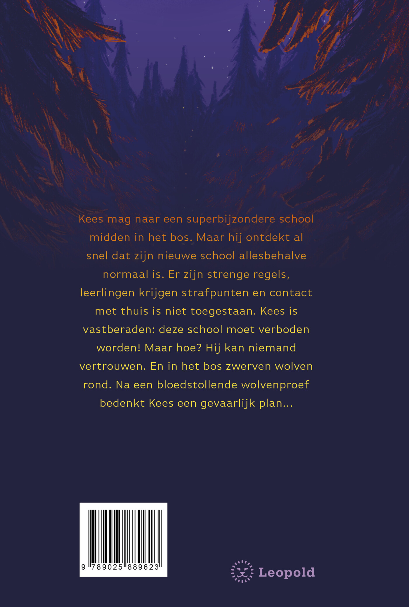 Weg met die school! achterkant