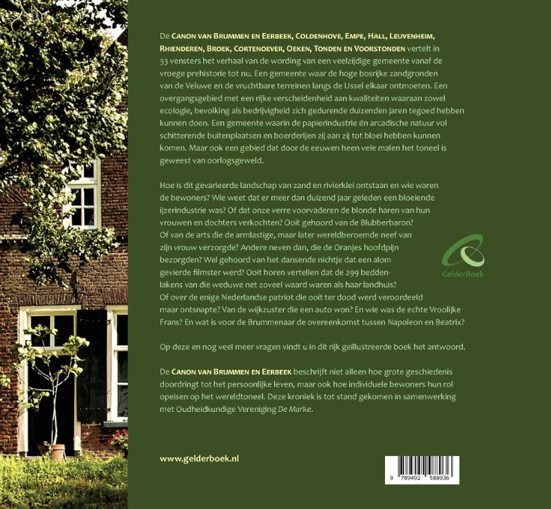 Canon van Brummen en Eerbeek achterkant