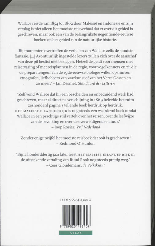 Het Maleise eilandenrijk / Klassieke reizen / 2 achterkant