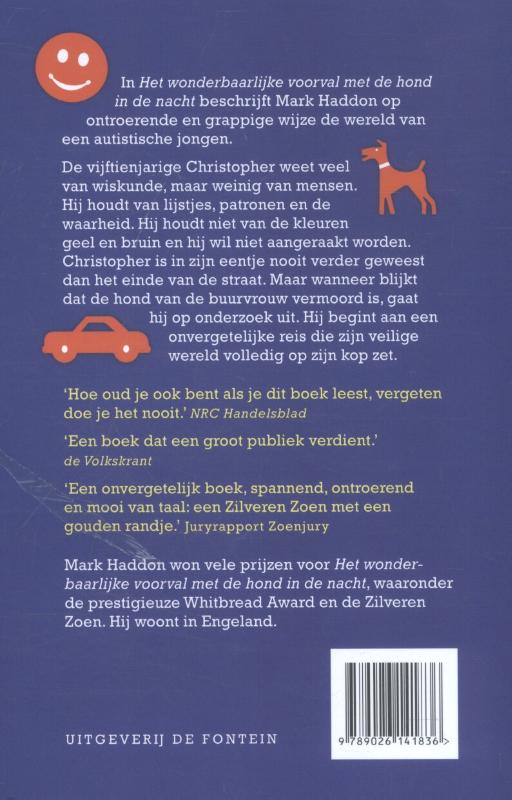 Het wonderbaarlijke voorval met de hond in de nacht achterkant