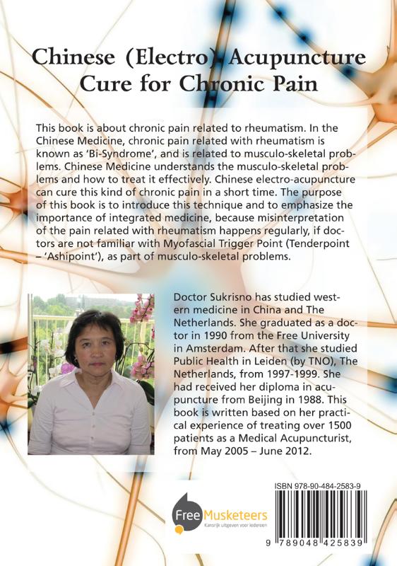 Chinese (Electro) acupuncture cure for chronic pain achterkant