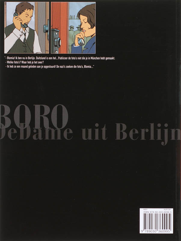 Boro / 2 De dame uit Berlijn / De avonturen van Boro achterkant