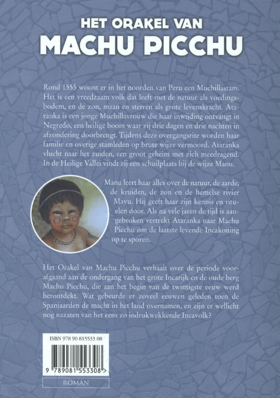 Het orakel van Machu Picchu achterkant