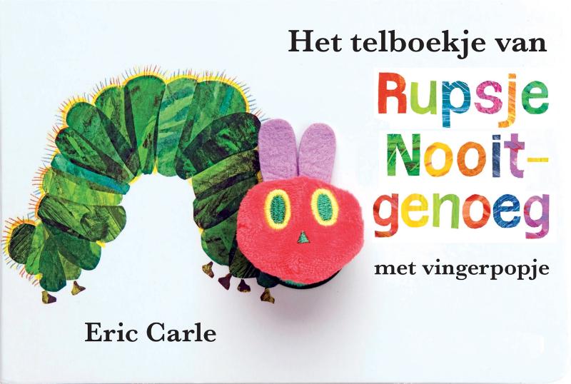boekenbalie_9789025747961_cover Het telboekje van Rupsje Nooitgenoeg / Rupsje Nooitgenoeg