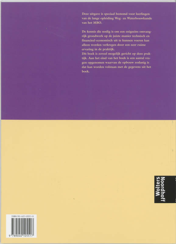 Grondwerken Grondwerken achterkant