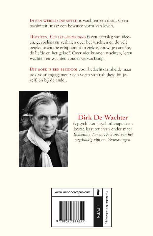 Wachten, een levenshouding achterkant