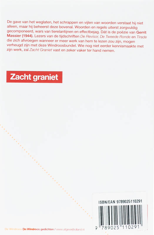 Zacht graniet / De windroos achterkant