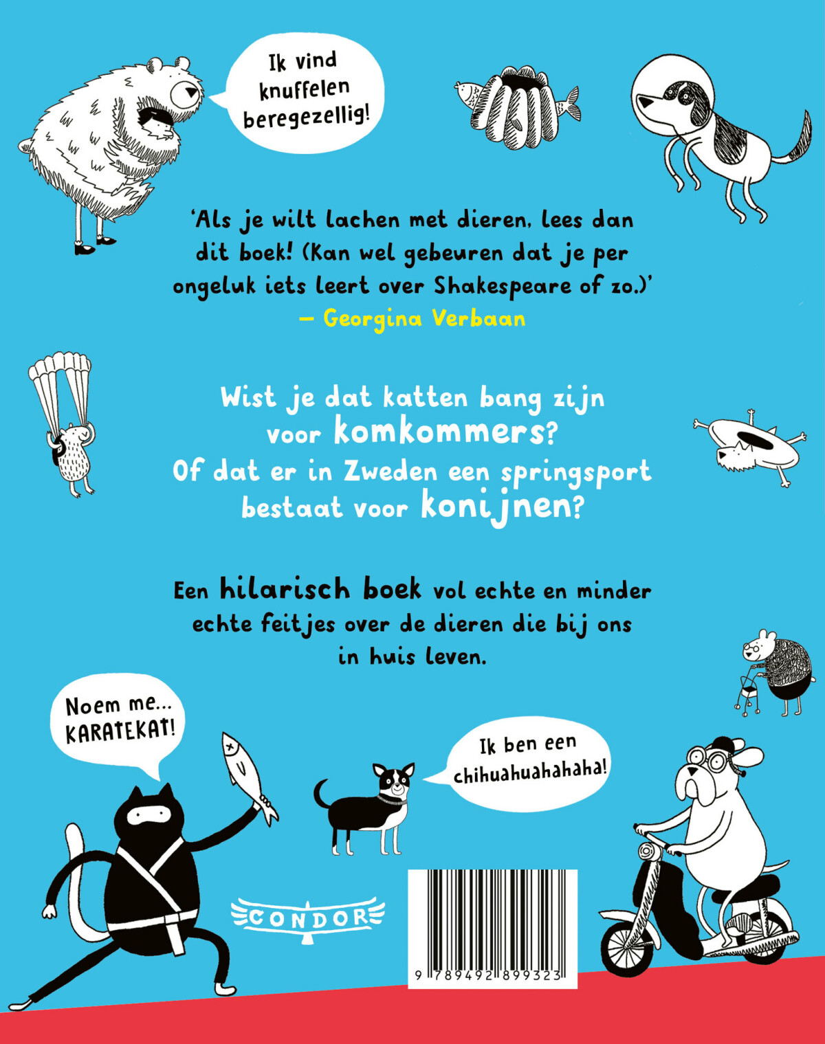 Een haai als huisdier?! achterkant