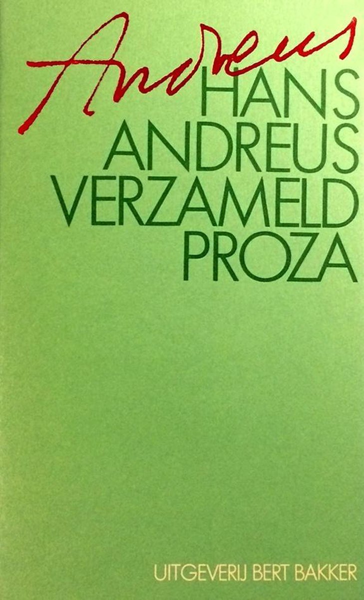 H. Andreus Verzameld Proza Andreus thumbnail