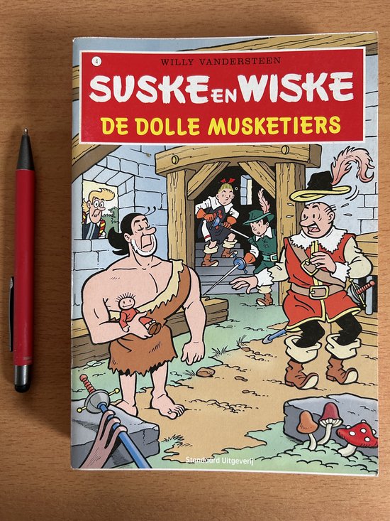 Suske en Wiske 04 de dolle Musketiers a-5 uitgave
