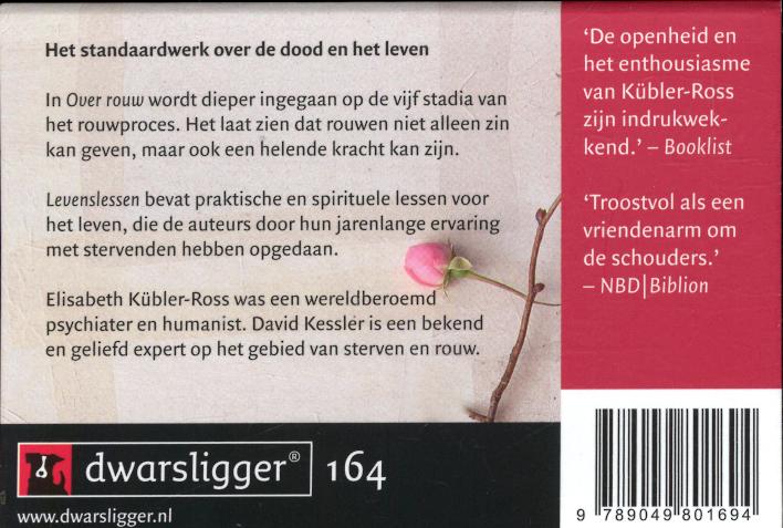 Over rouw en levenslessen achterkant