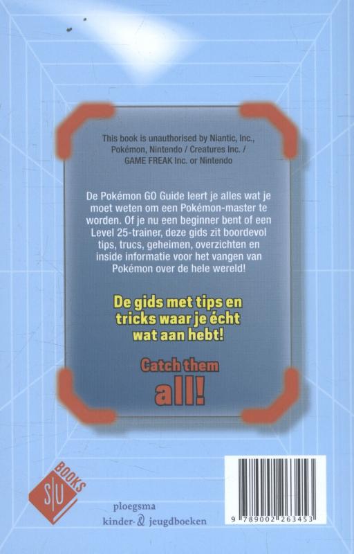 De Pokémon Go guide / Ploegsma kinder- & jeugdboeken achterkant