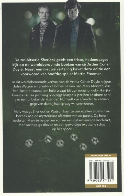 Het teken van vier / Sherlock Holmes / 2 achterkant