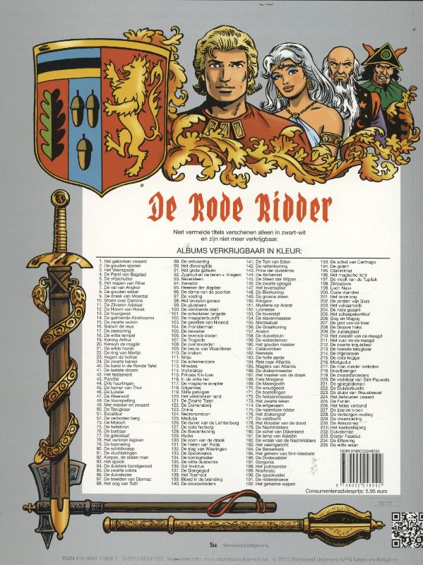 De witte waan / De Rode Ridder / 235 achterkant