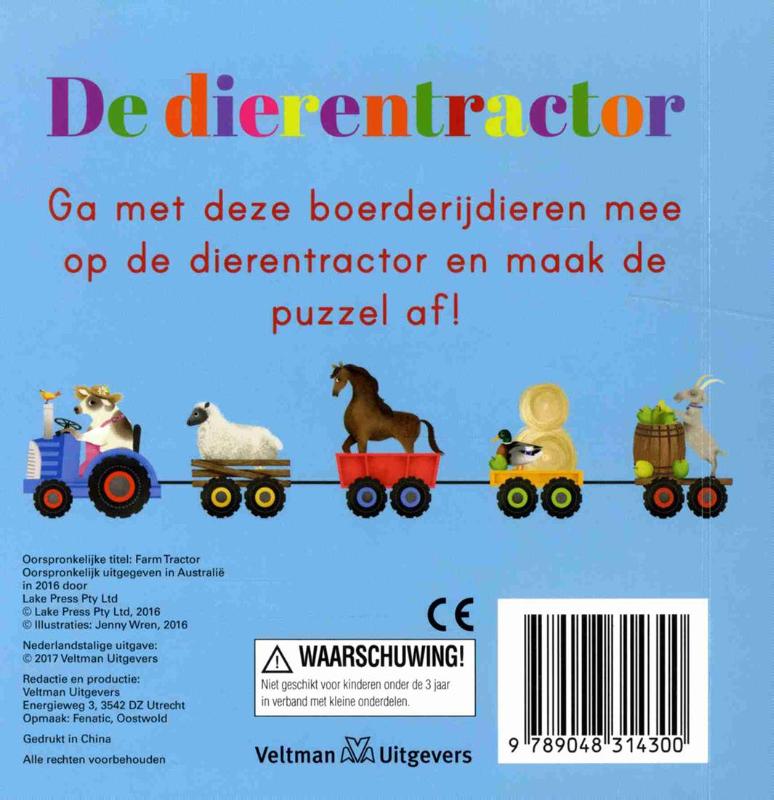 Mijn dierentractor achterkant