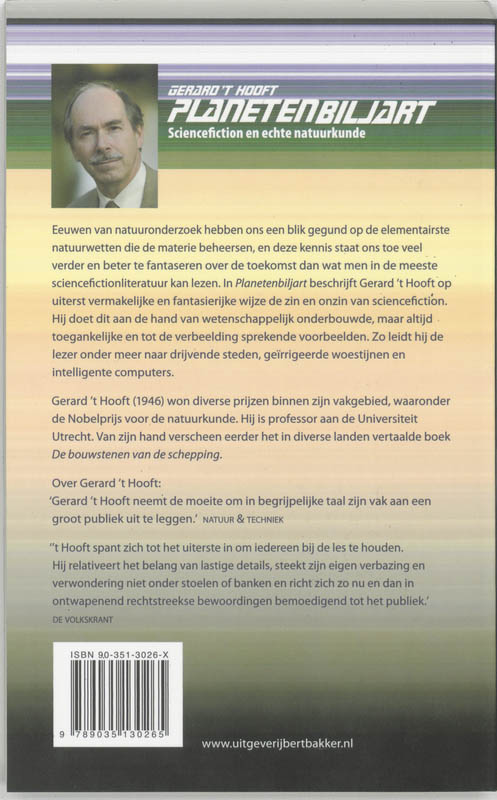 Planetenbiljart Planetenbiljart achterkant