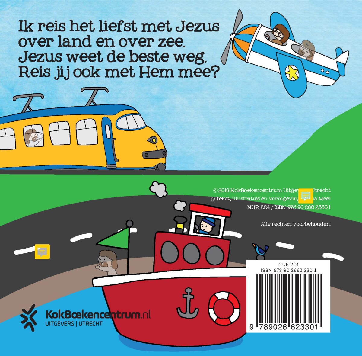 Op reis met Jezus achterkant