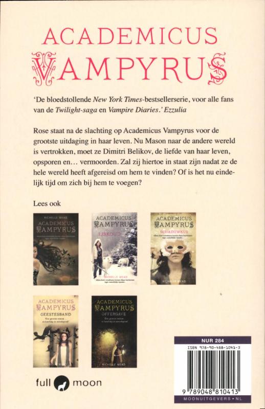 Bloedbelofte / Academicus Vampyrus / 4 achterkant