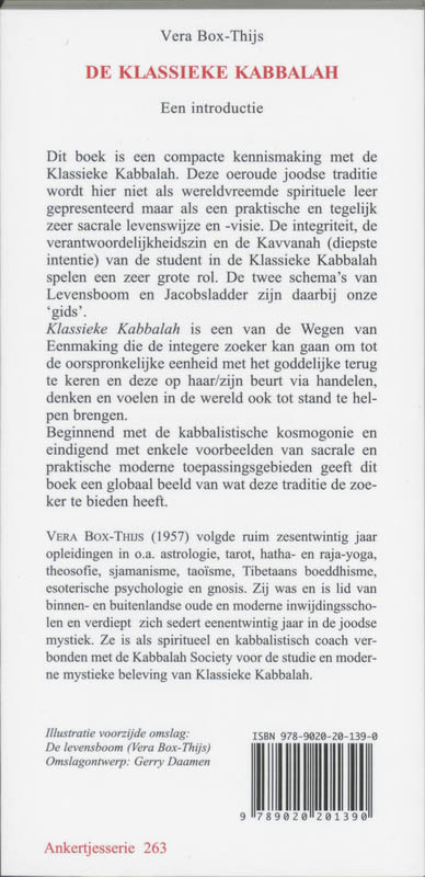 De Klassieke Kabbalah / Ankertjes / 263 achterkant