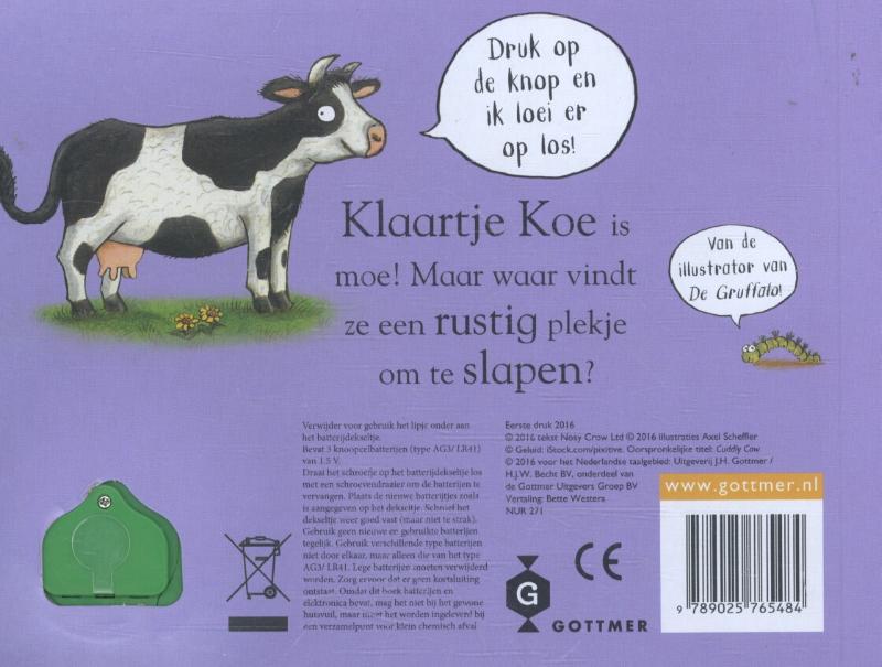 Klaartje Koe achterkant