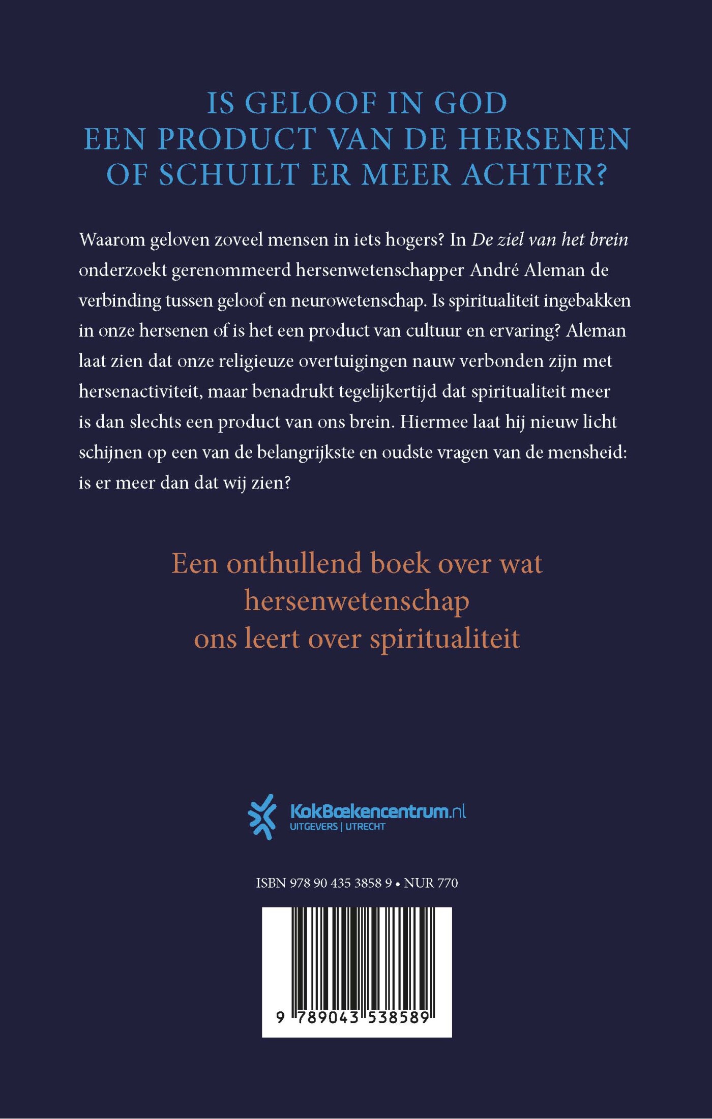 De ziel van het brein achterkant