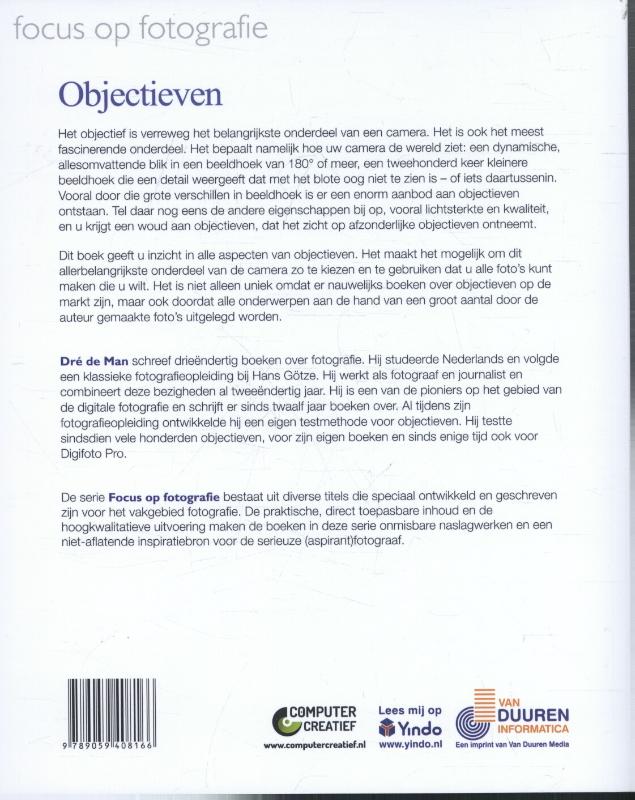 Focus op fotografie  -   Objectieven achterkant