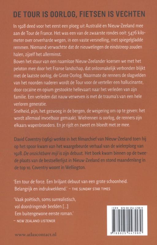 De onzichtbare mijl achterkant