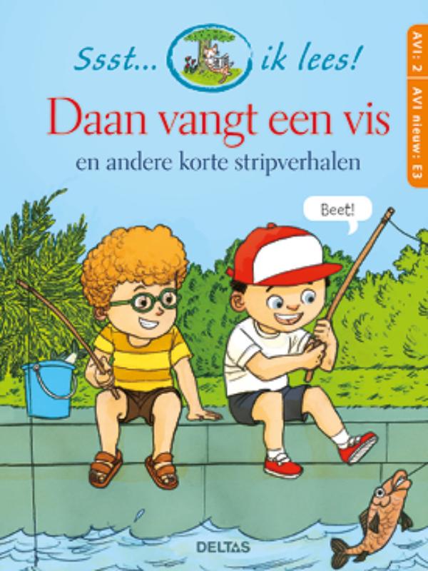 Ssst... ik lees!  -   Daan vangt een vis