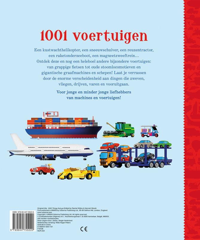 1001 voertuigen achterkant