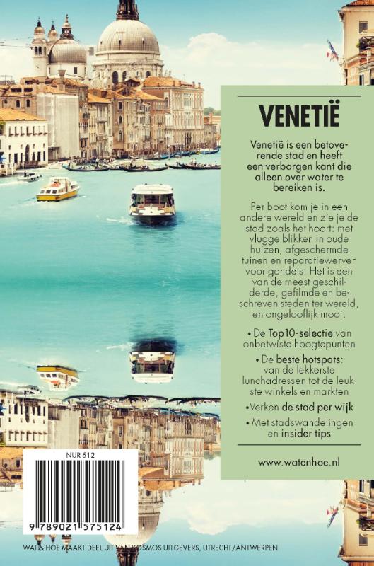 Venetië / Wat & Hoe reisgids achterkant