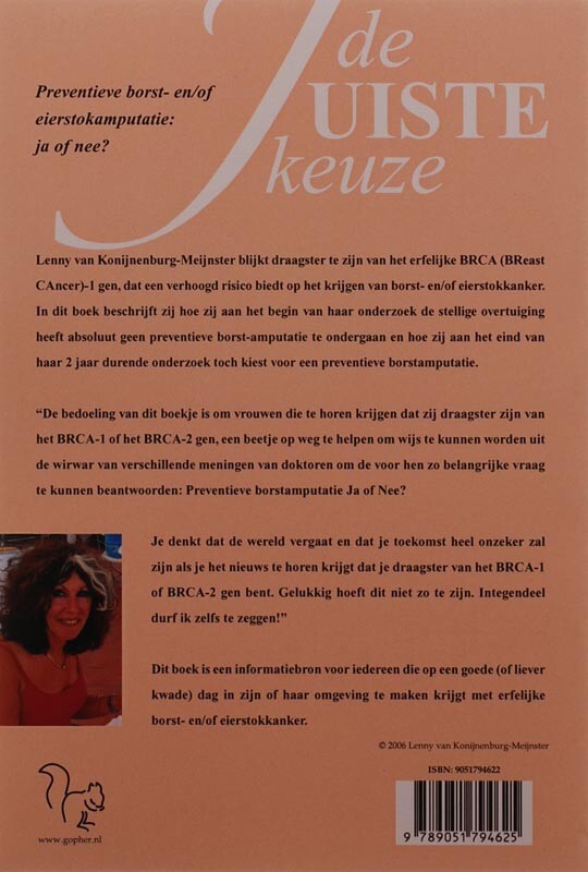 De juiste keuze achterkant