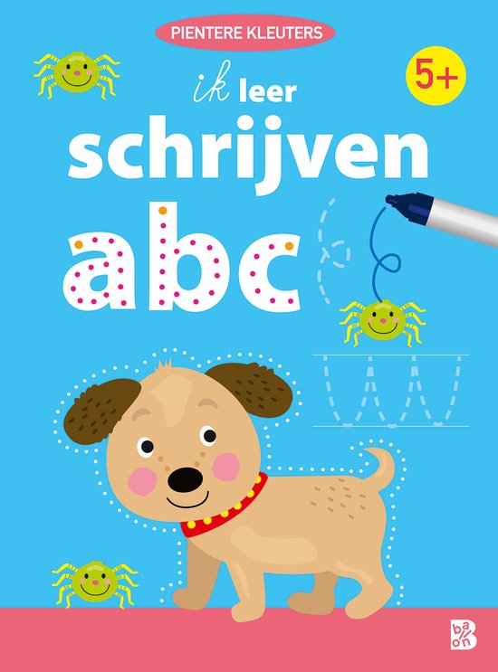 Ik leer schrijven 5+ / Pientere kleuters (wipe & clean) / 1
