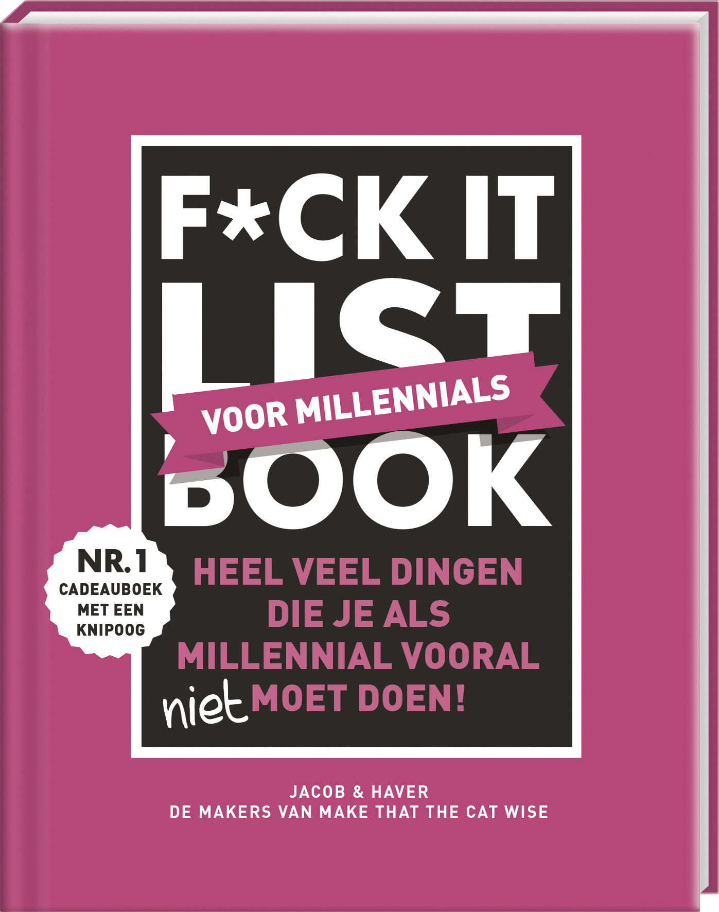 F*ck it list book - Voor millennials