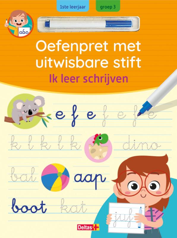 Oefenpret met uitwisbare stift - Ik leer schrijven (6-7 j.)