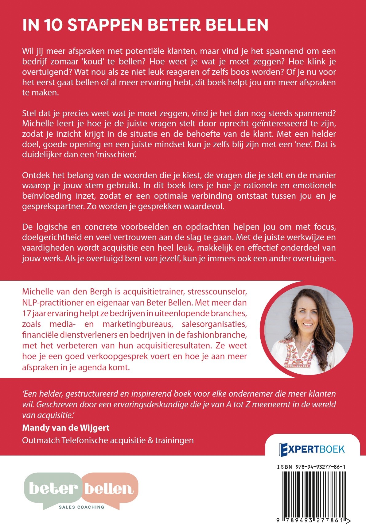 In 10 stappen beter bellen / In 10 stappen achterkant