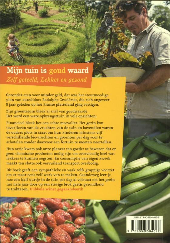 Mijn tuin is goud waard achterkant