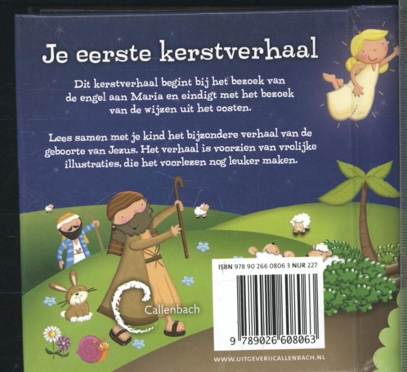 Je eerste kerstverhaal achterkant