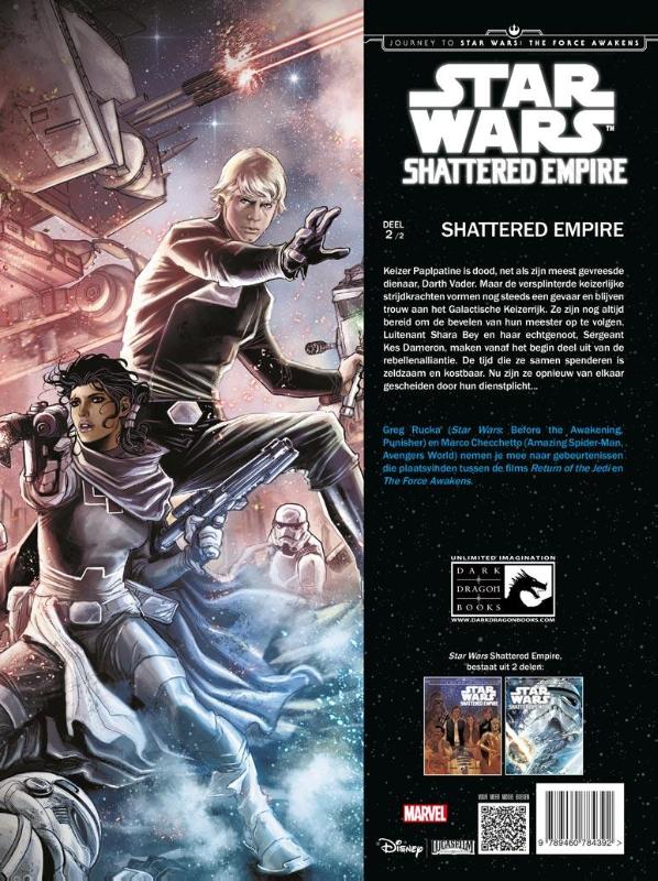 Shattered empire / Dark Dragon books games collection achterkant