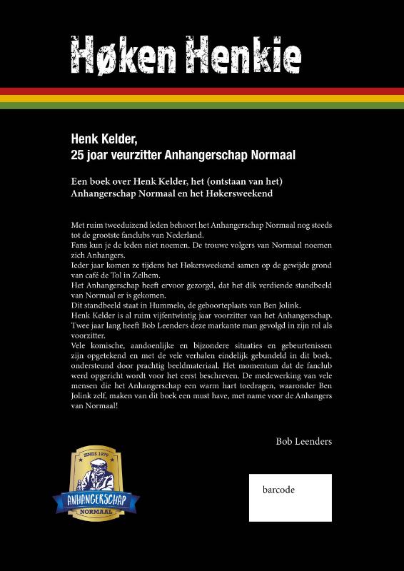 Høken Henkie achterkant
